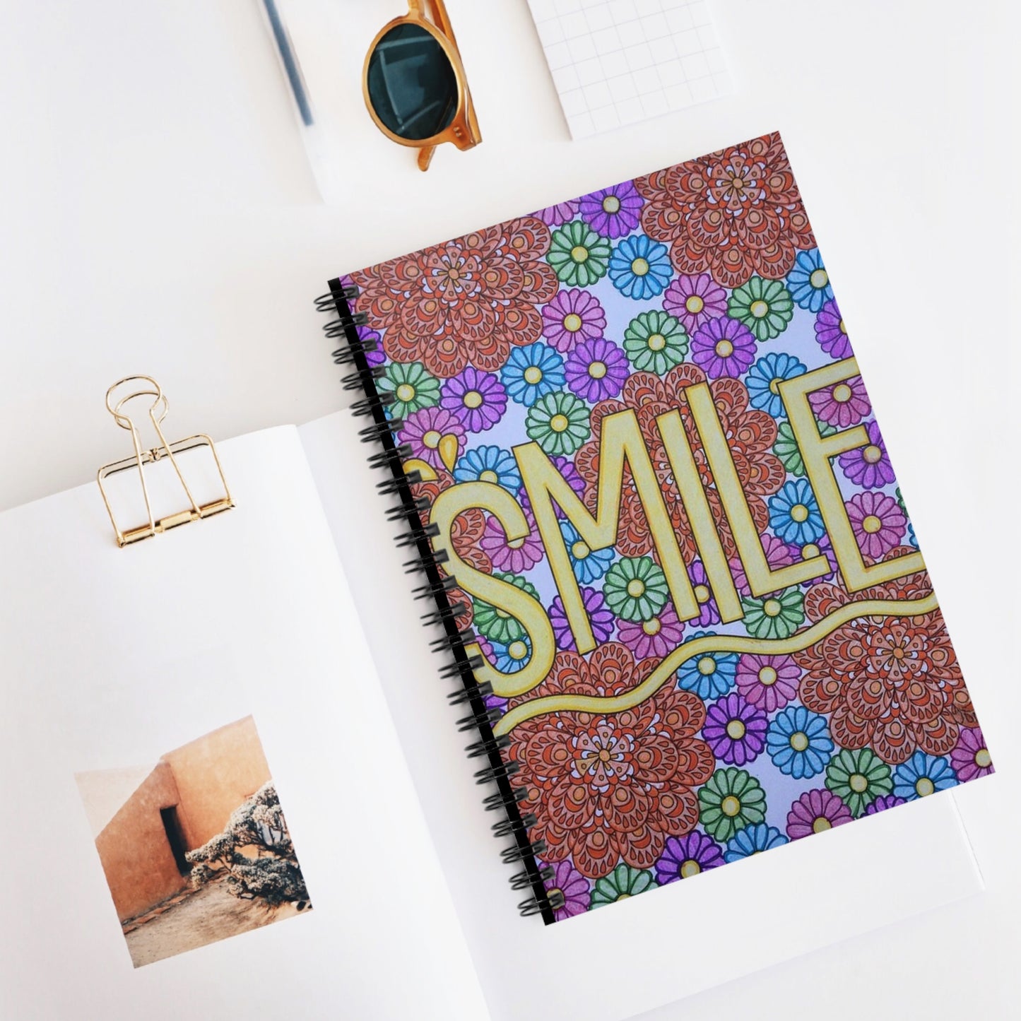 Smile - Spiral Notebook