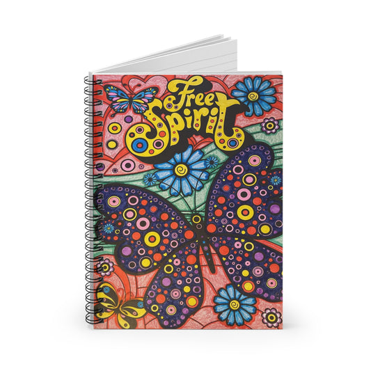 Free Spirit - Spiral Notebook