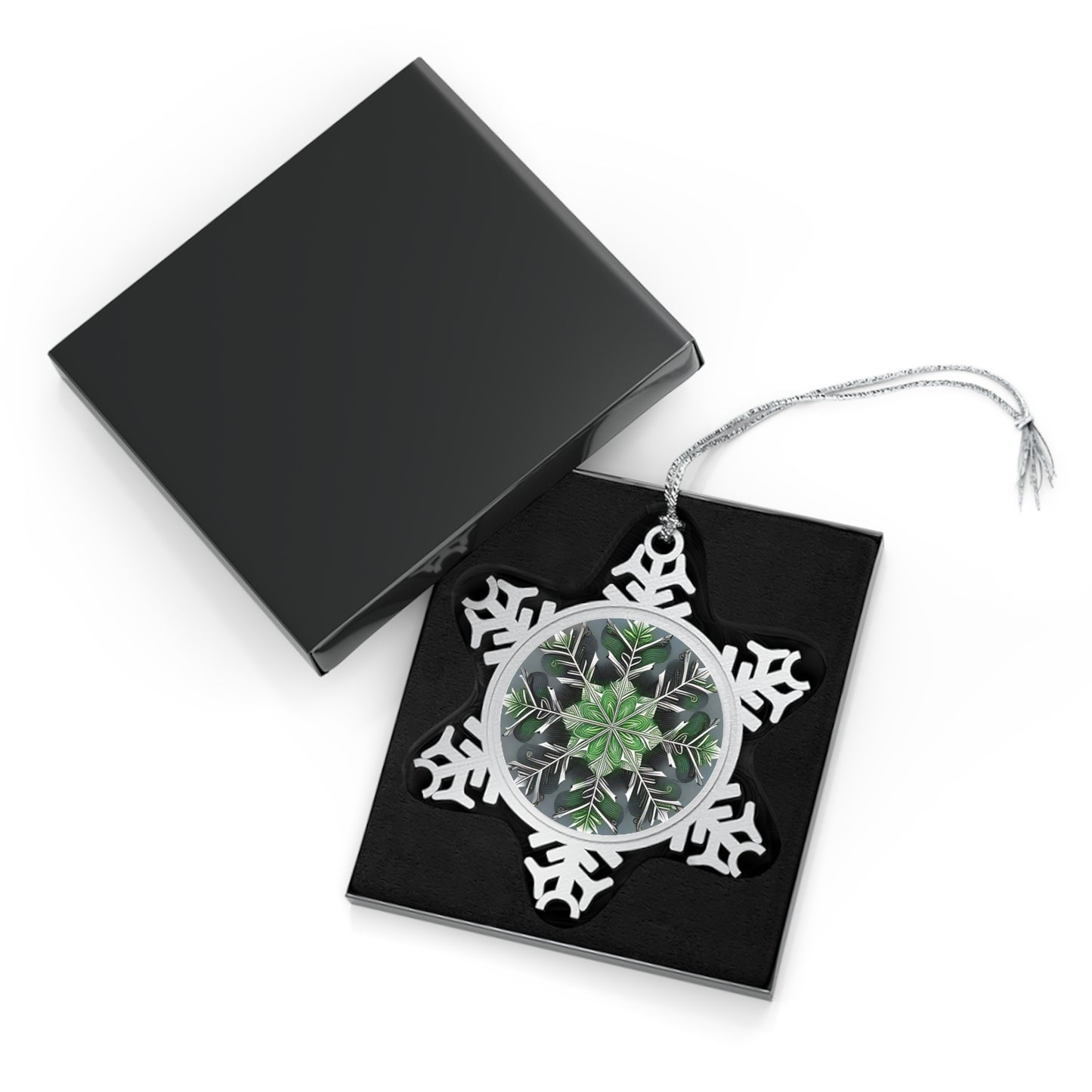 Marijane Spirit ~ Snowflake Pewter Ornament