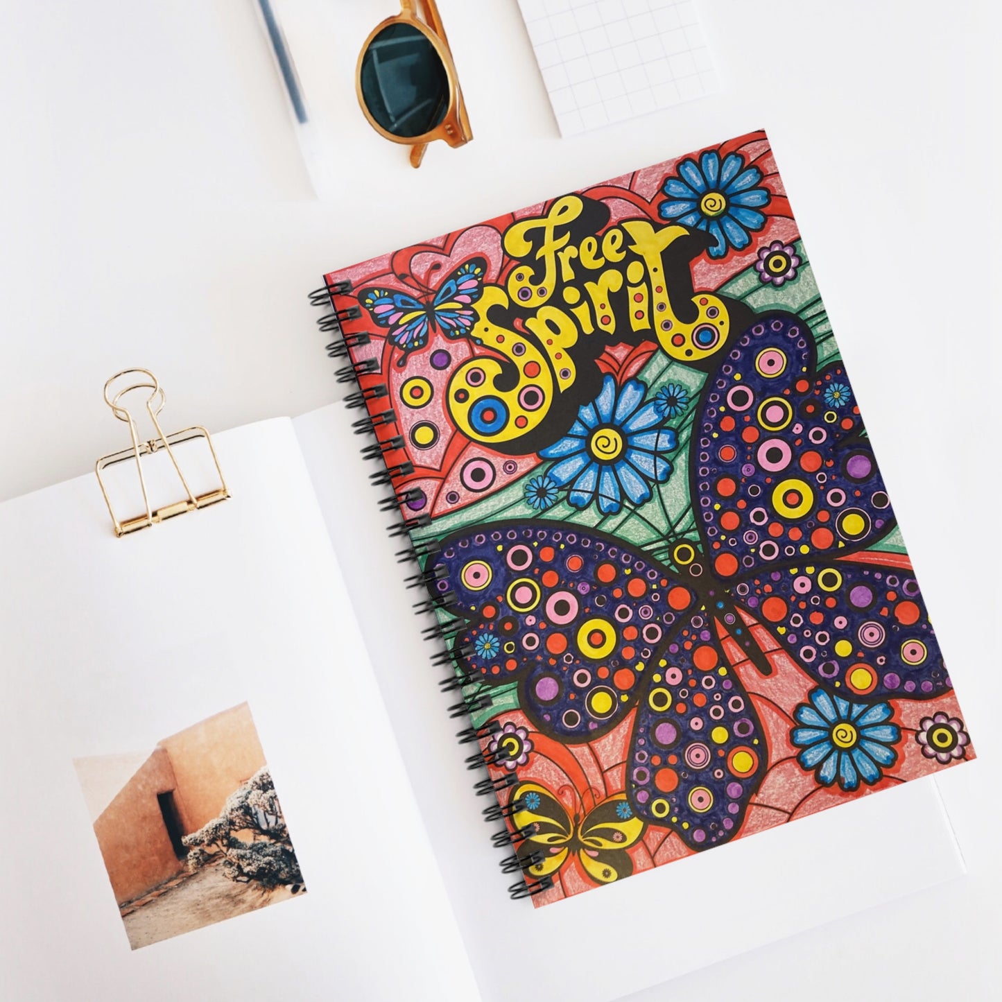 Free Spirit - Spiral Notebook