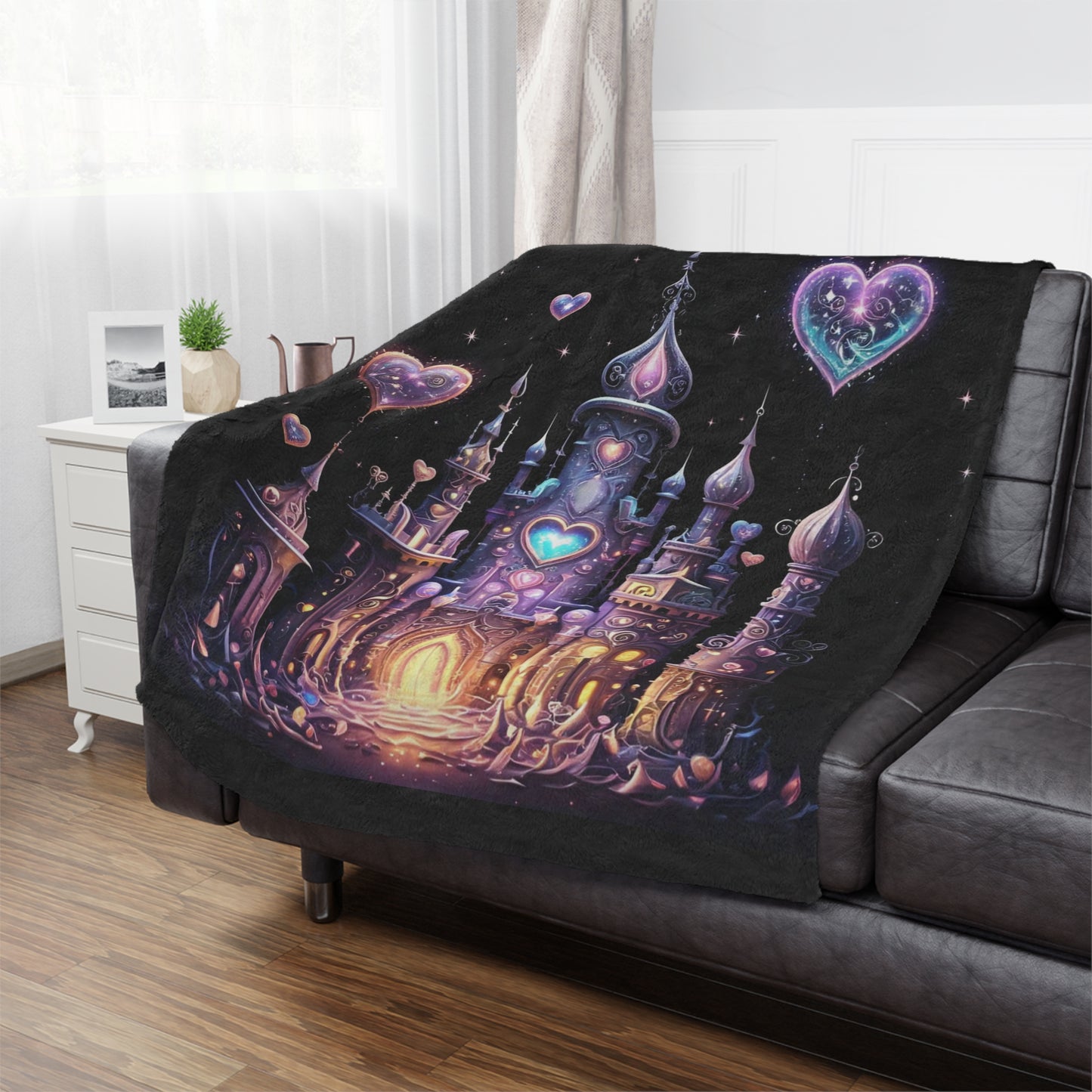 𝓒𝓸𝓼𝓶𝓲𝓬  𝓛𝓸𝓿𝓮  𝓒𝓪𝓼𝓽𝓵𝓮  - Microfiber Blanket