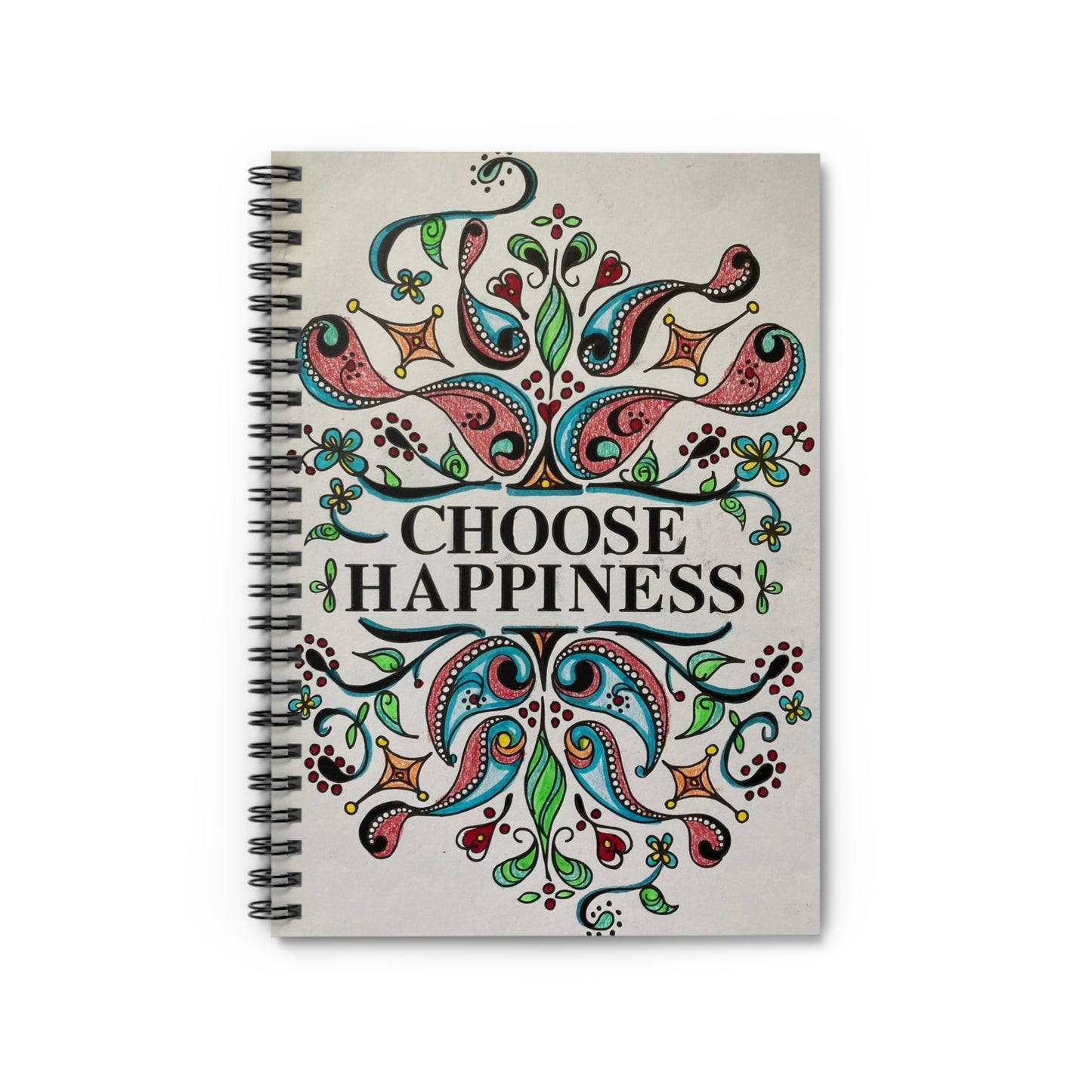 Happiness - Spiral Notebook