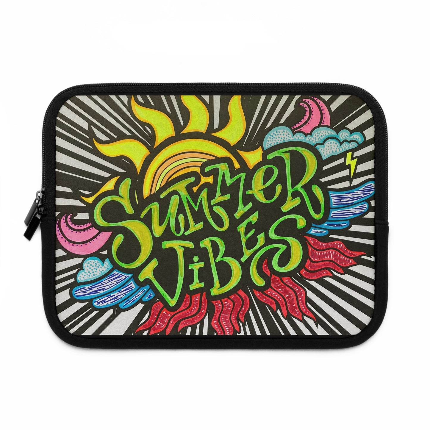 Summer Vibes - Laptop - Tablet - Tray Sleeve