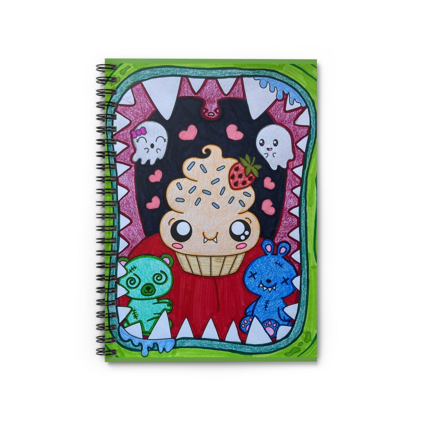 Om Nom - Spiral Notebook