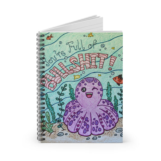 Full Of - Spiral Notebook