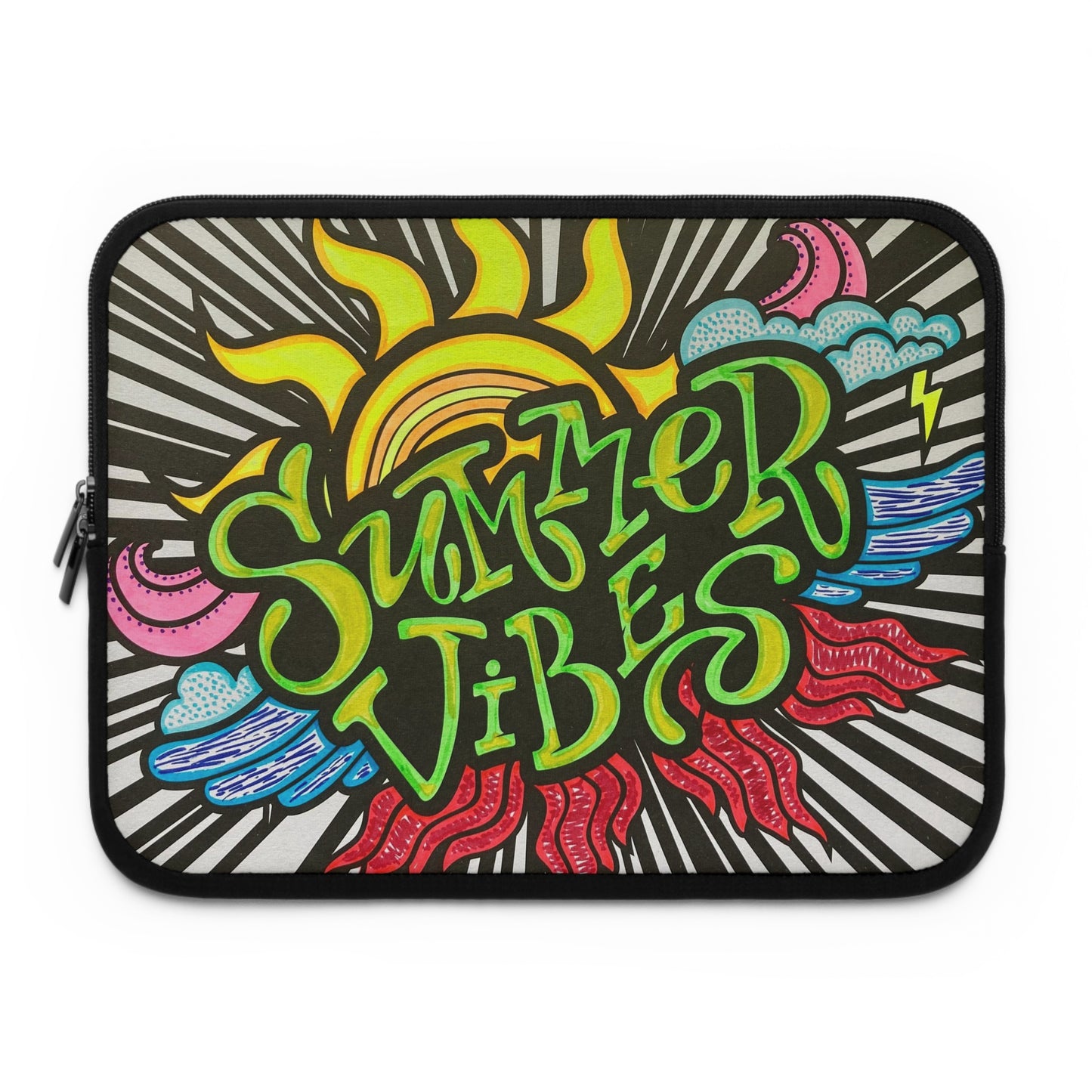 Summer Vibes - Laptop - Tablet - Tray Sleeve