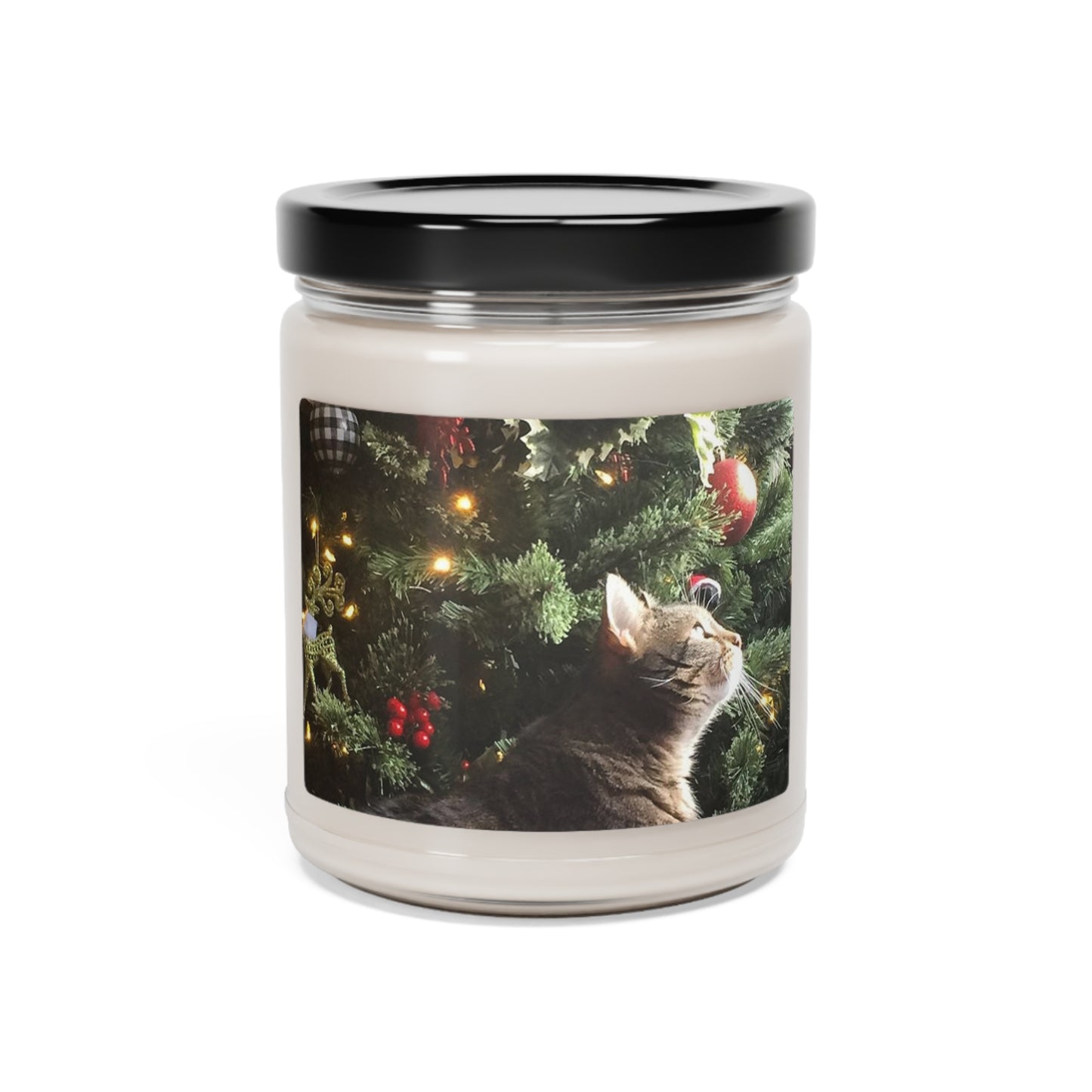 Baby-Girl Kitty Christmas - Assorted Scents -  Soy Candle, 9oz