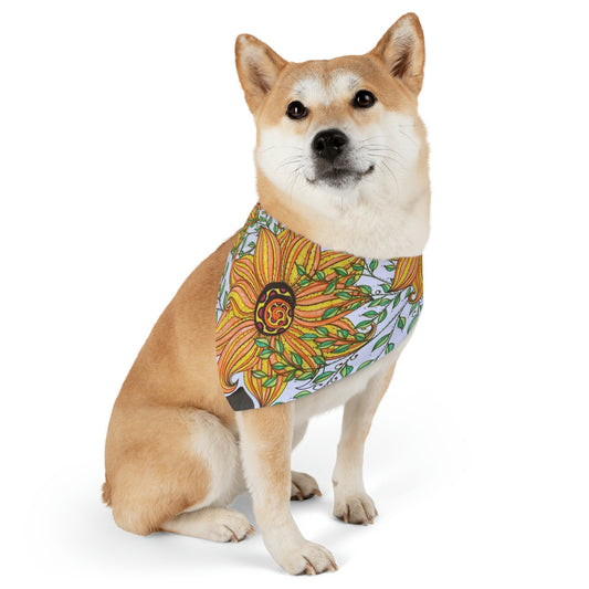 Sunflower - Pet Bandana Collar