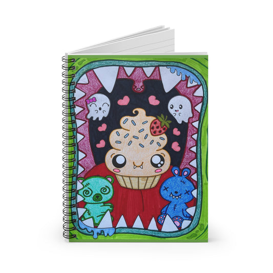 Om Nom - Spiral Notebook