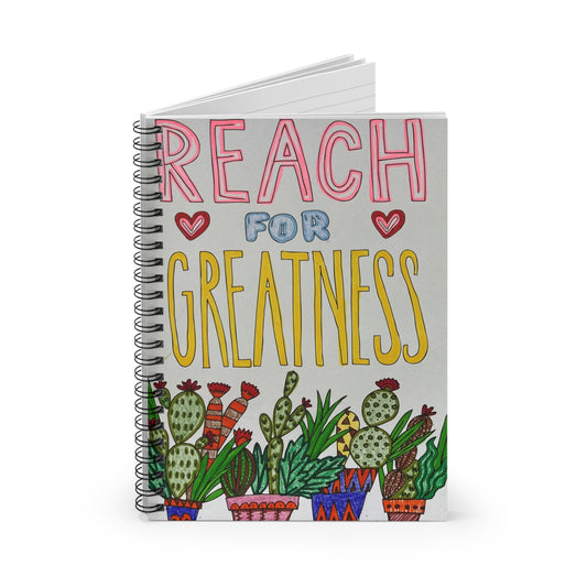 Greatness - Spiral Notebook