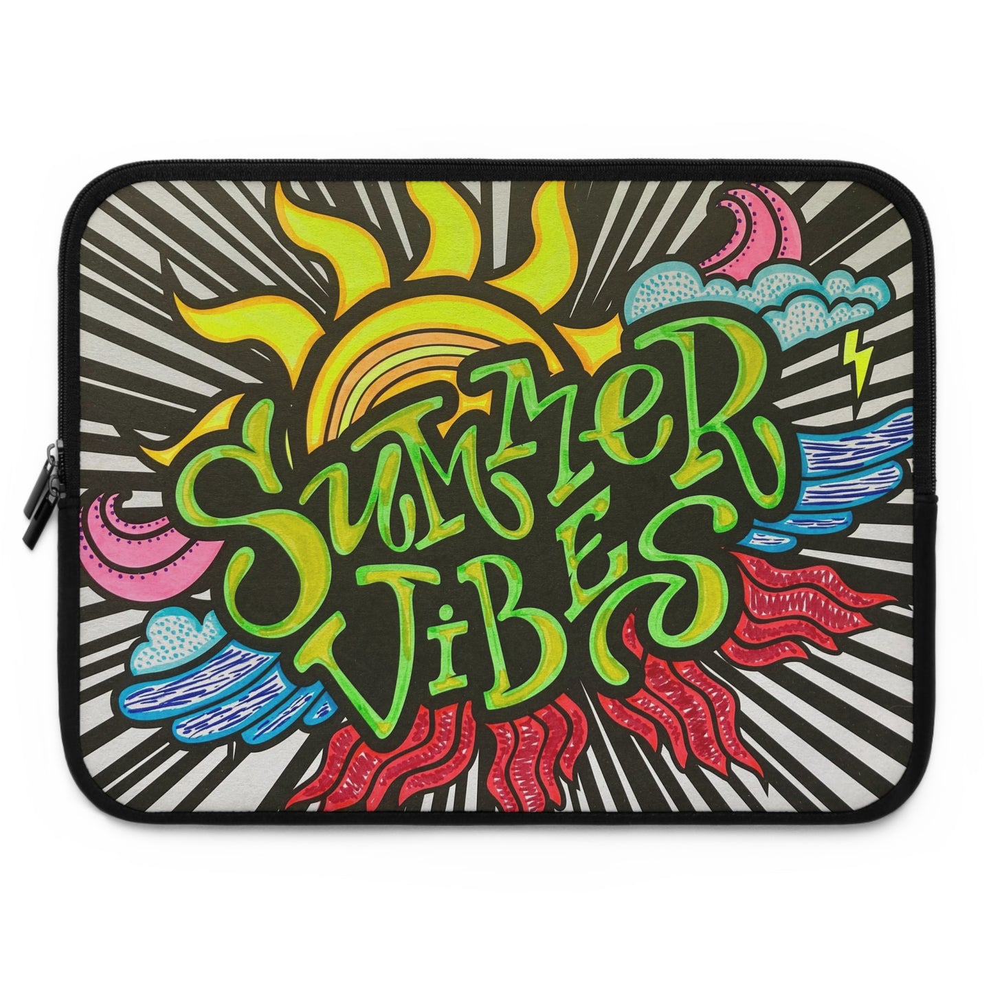 Summer Vibes - Laptop - Tablet - Tray Sleeve