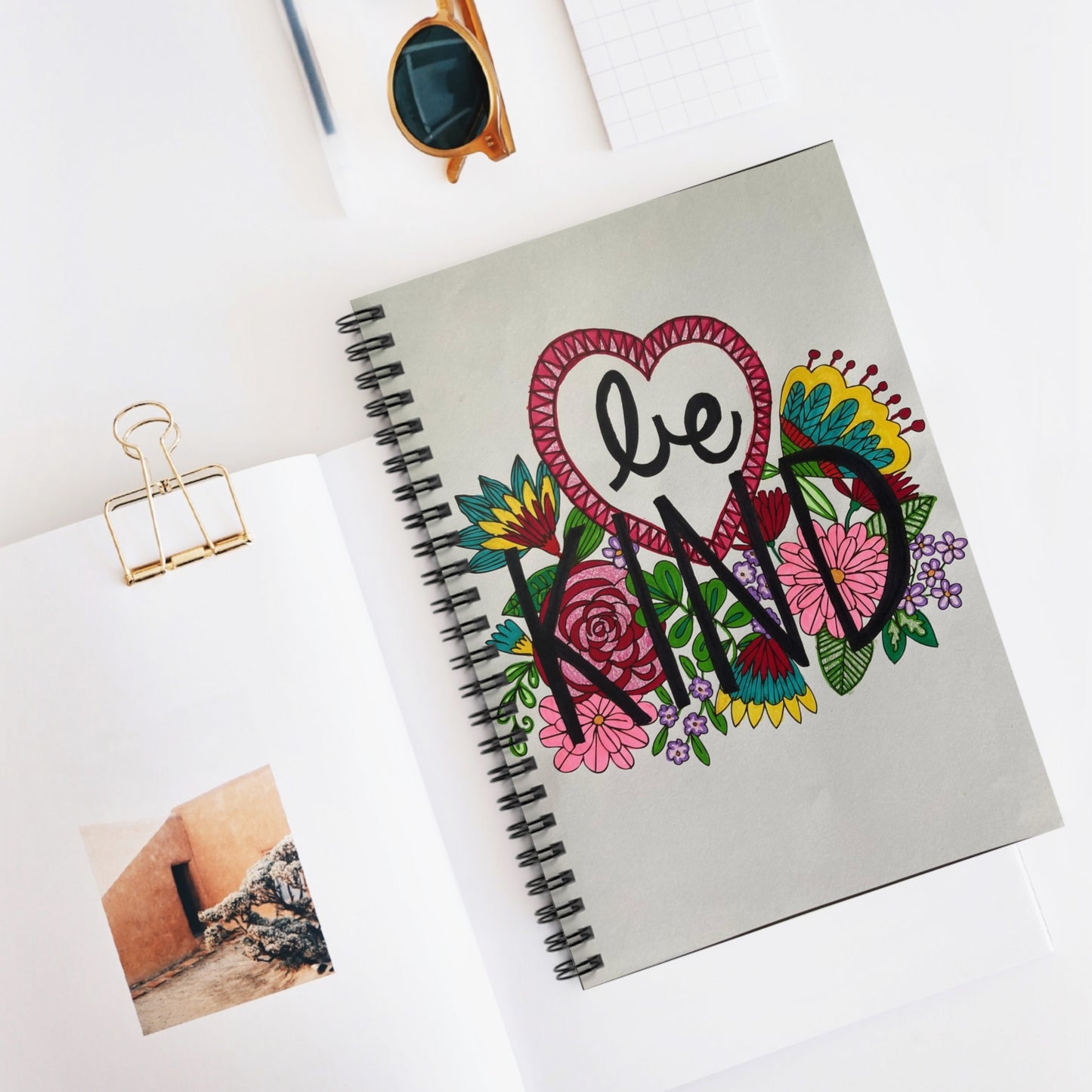 Be Kind - Spiral Notebook