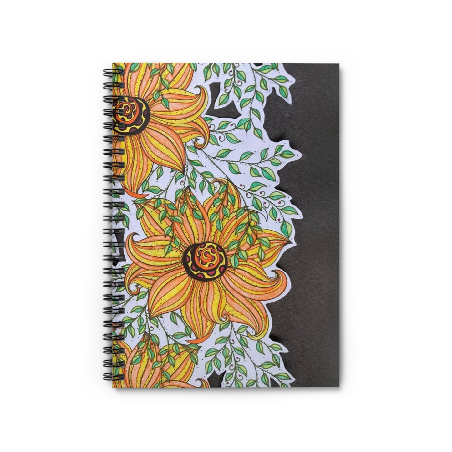 Sunflowers - Spiral Notebook