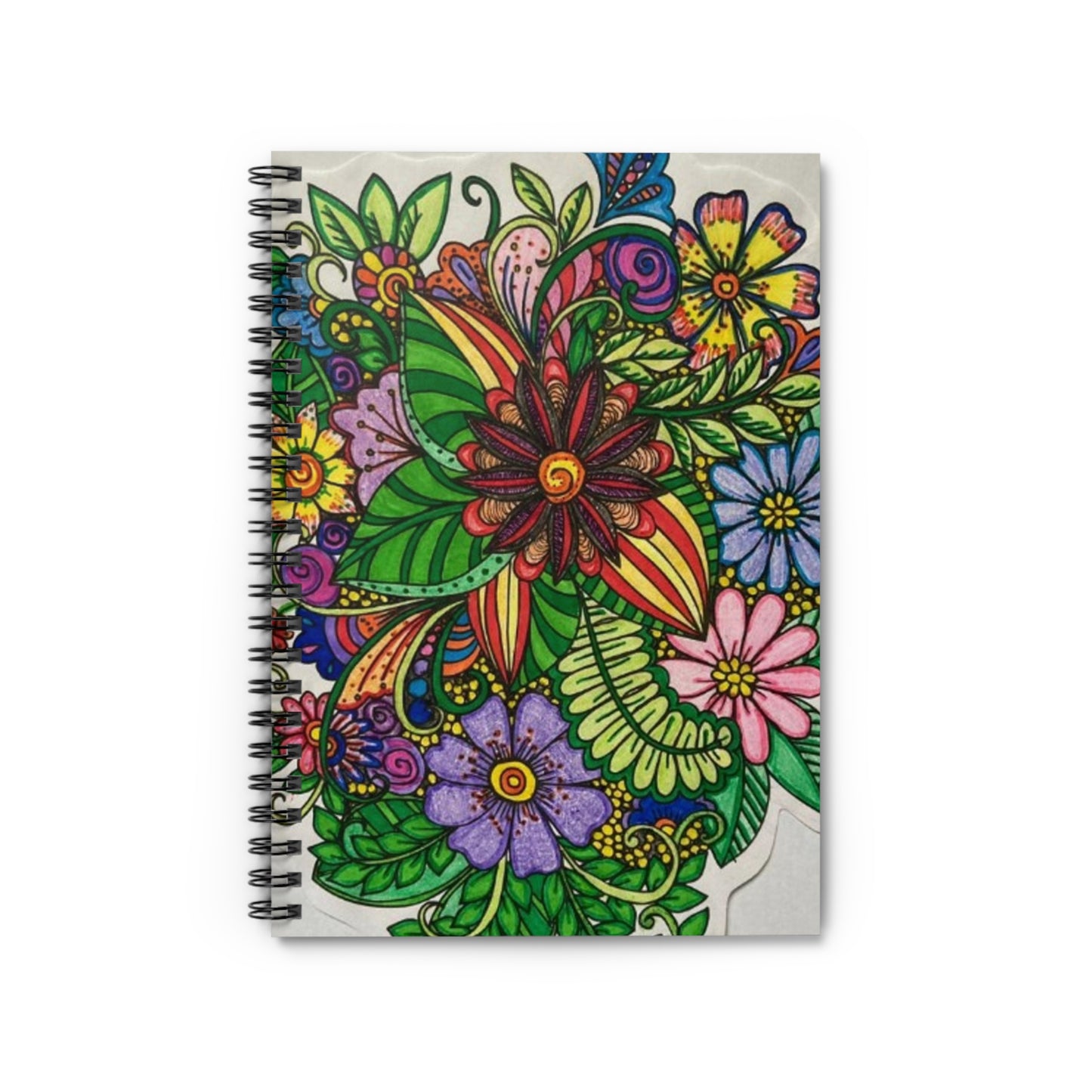 Floral - Spiral Notebook