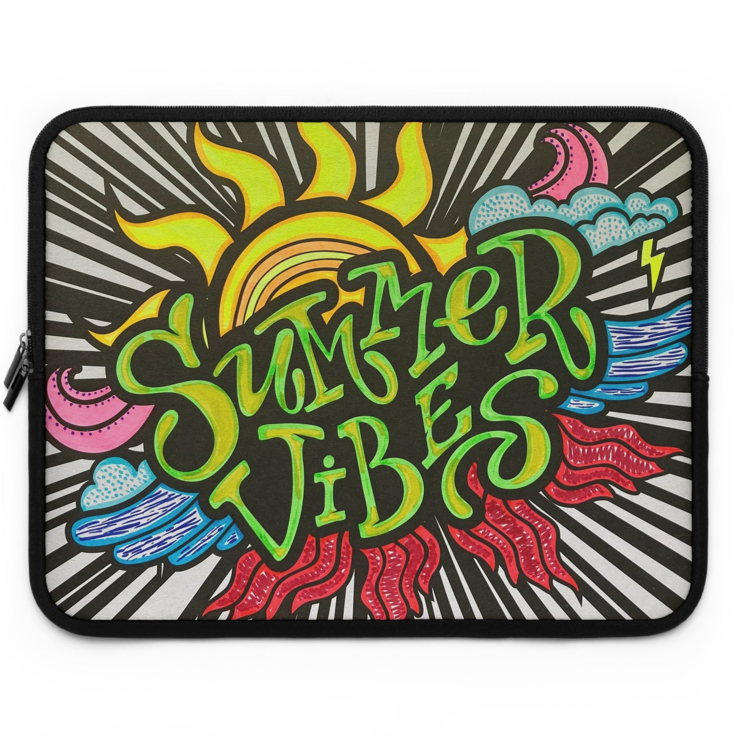 Summer Vibes - Laptop - Tablet - Tray Sleeve