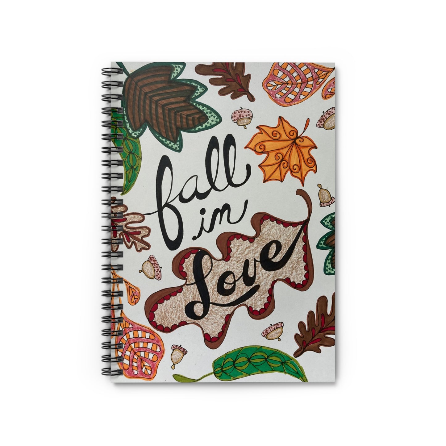 Fall In Love  - Spiral Notebook