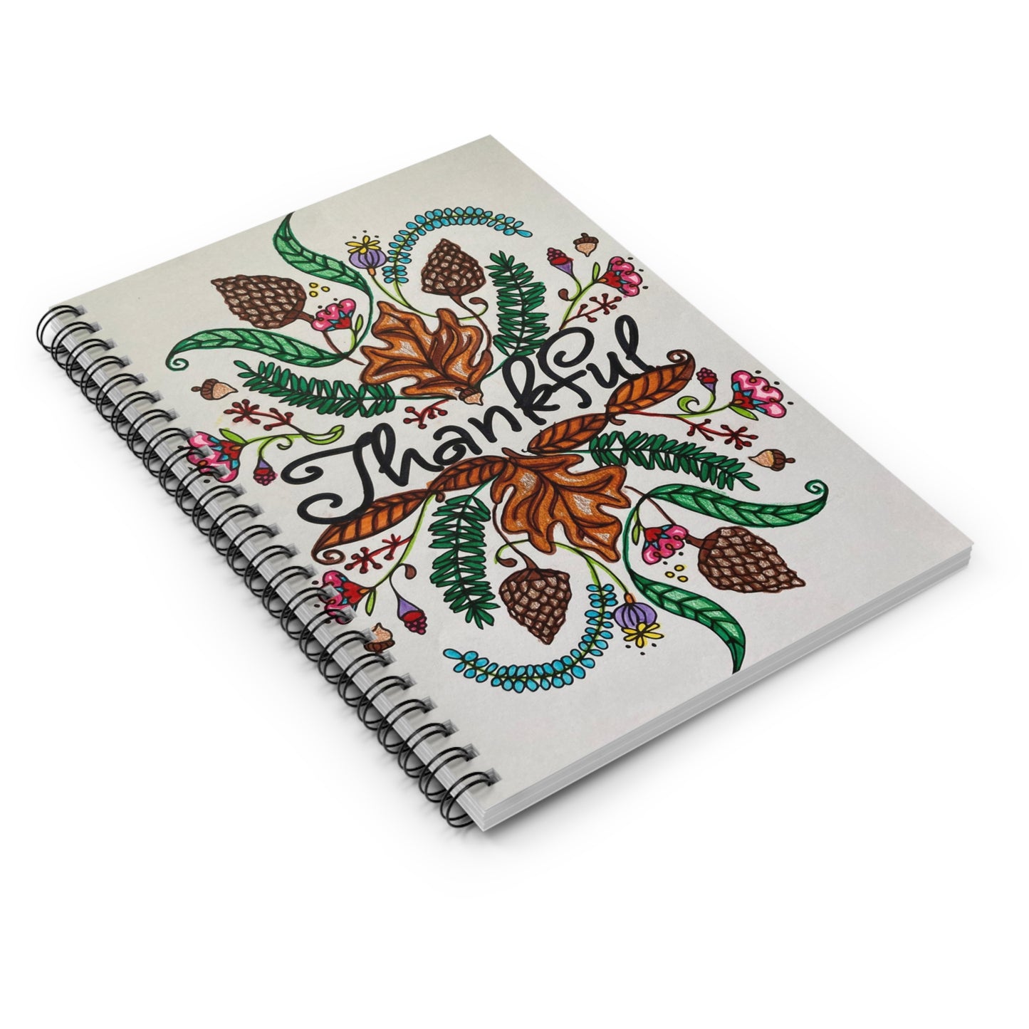 Thankful - Spiral Notebook