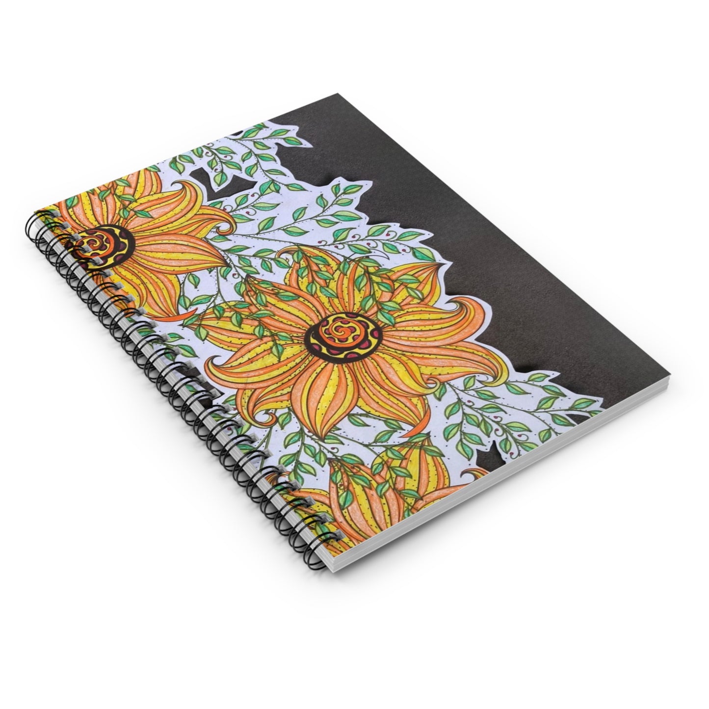 Sunflowers - Spiral Notebook