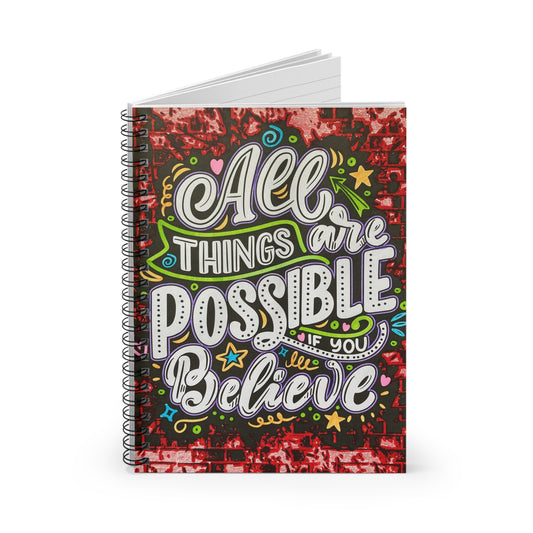 Possible - Spiral Notebook