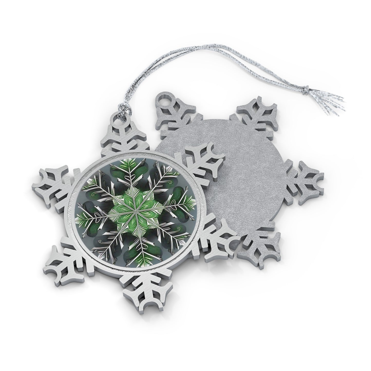 Marijane Spirit ~ Snowflake Pewter Ornament