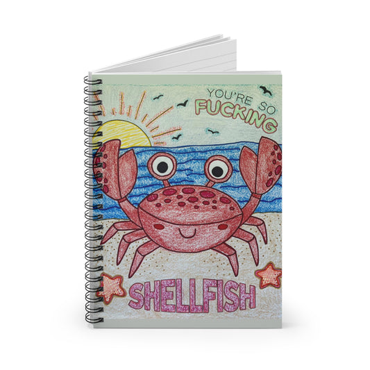 Shellfish - Spiral Notebook