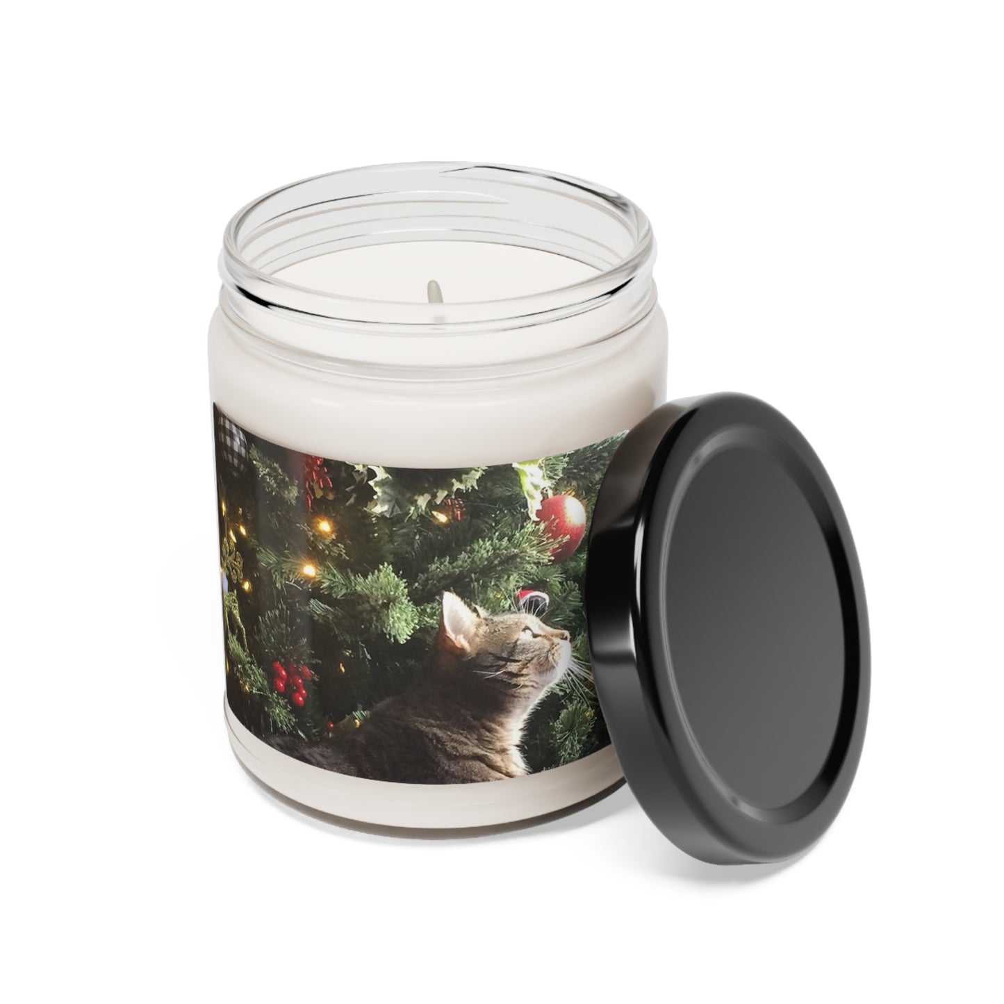 Baby-Girl Kitty Christmas - Assorted Scents -  Soy Candle, 9oz