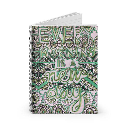 New Day - Spiral Notebook