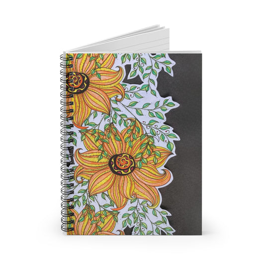 Sunflowers - Spiral Notebook