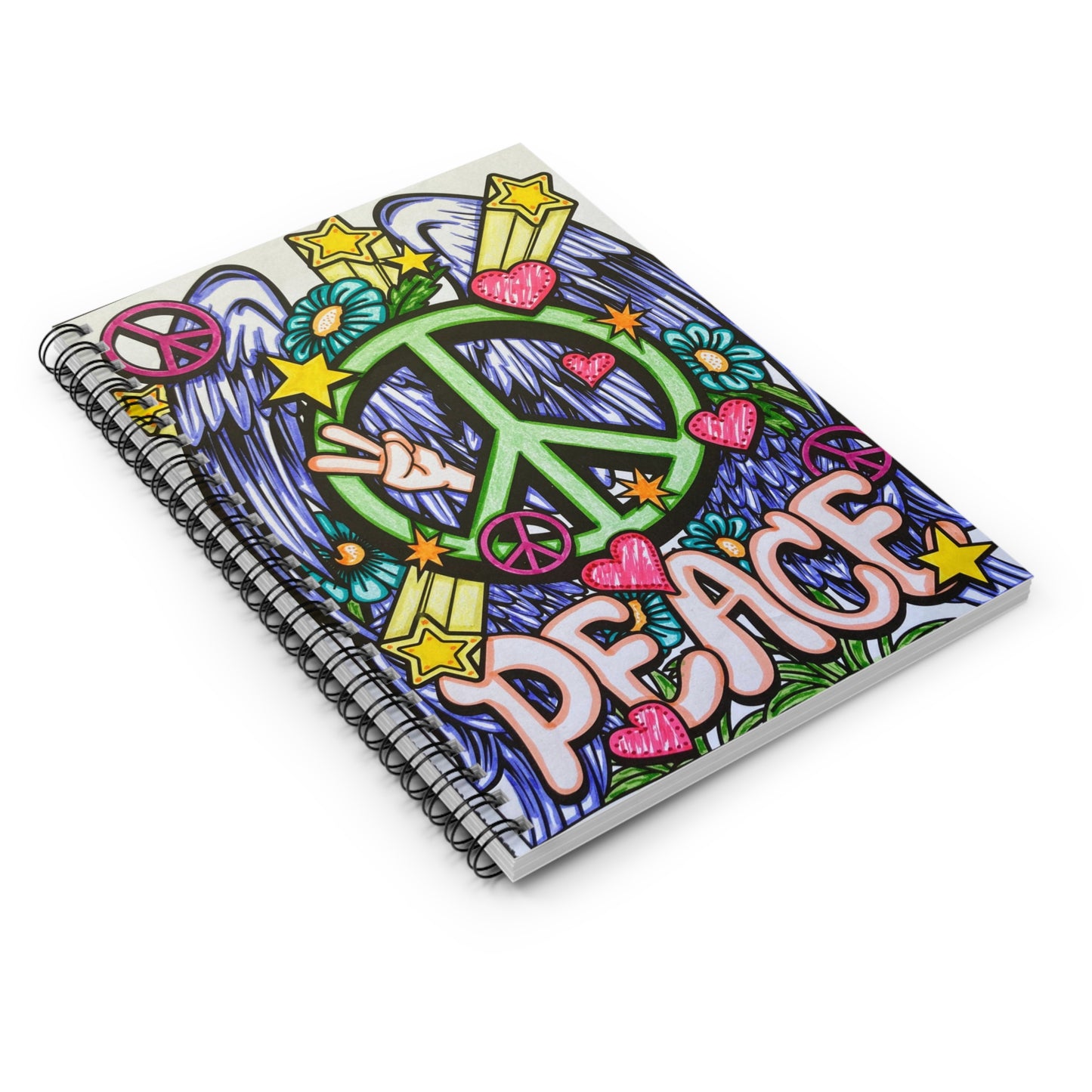 Peace - Spiral Notebook