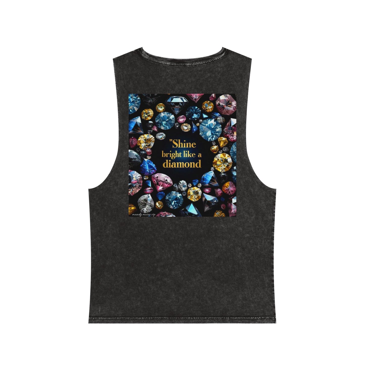 Diamond - MMVIP - Unisex Stonewash Tank Top