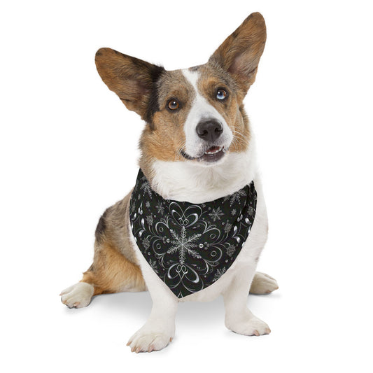 𝓢𝓱𝓲𝓶𝓶𝓮𝓻  𝓢𝓷𝓸𝔀𝓯𝓵𝓪𝓴𝓮𝓼  - Pet Bandana Collar