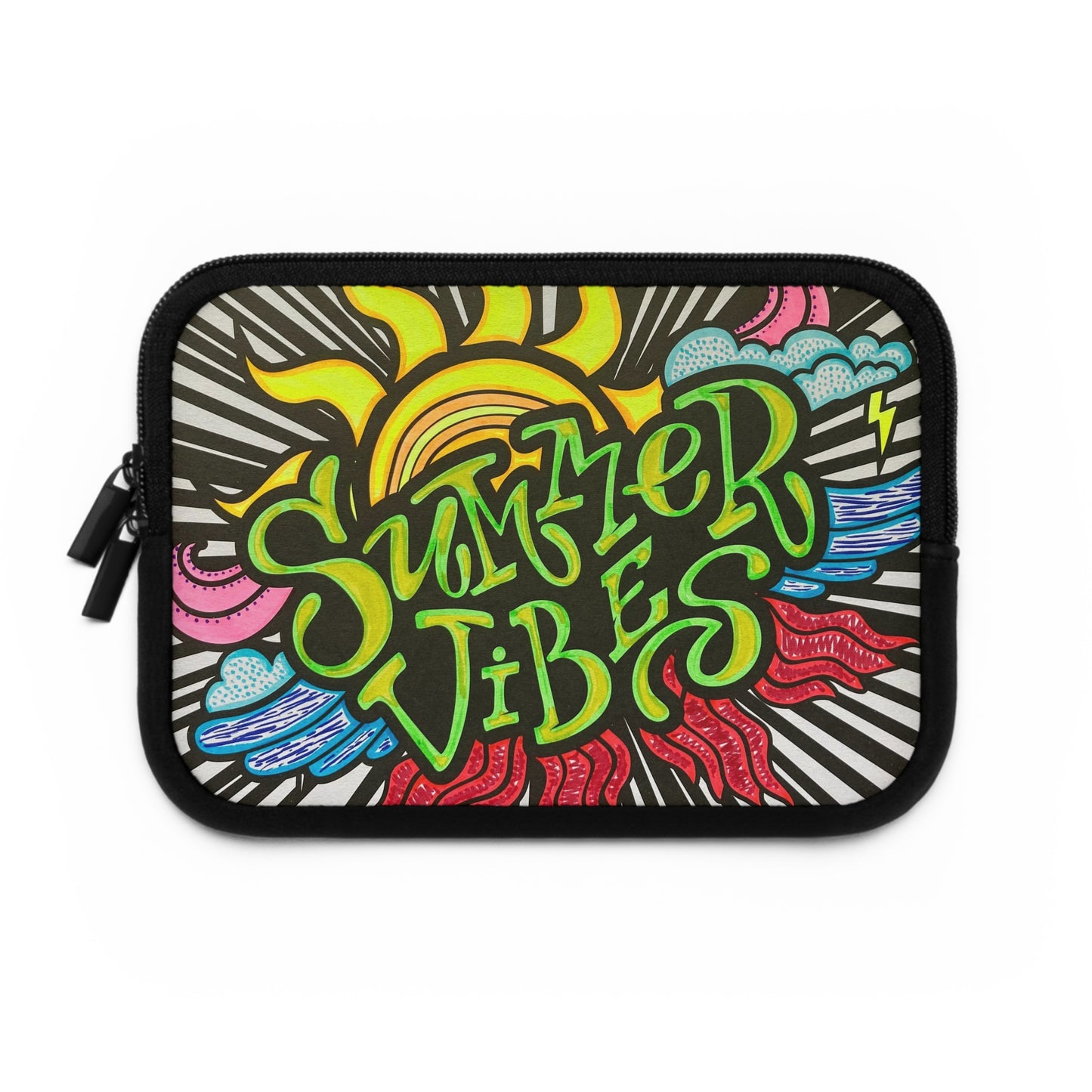 Summer Vibes - Laptop - Tablet - Tray Sleeve