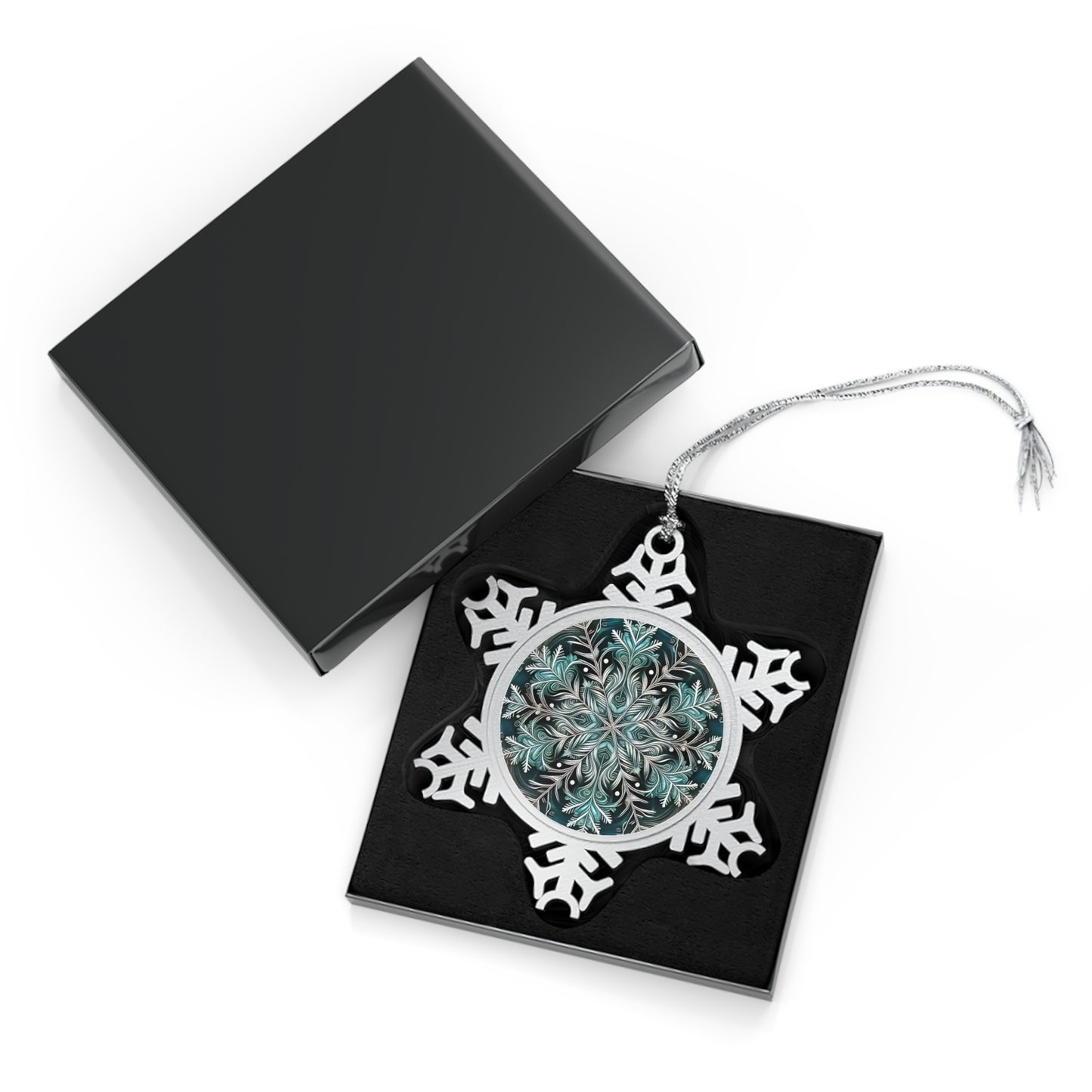 Water Spirit ~ Snowflake Pewter Ornament