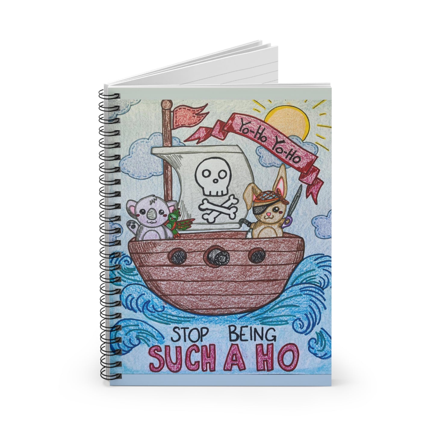 Ho - Spiral Notebook