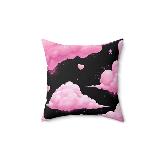 𝓛𝓸𝓿𝓮𝓵𝔂  𝓒𝓵𝓸𝓾𝓭𝓼  - Faux Suede Pillow