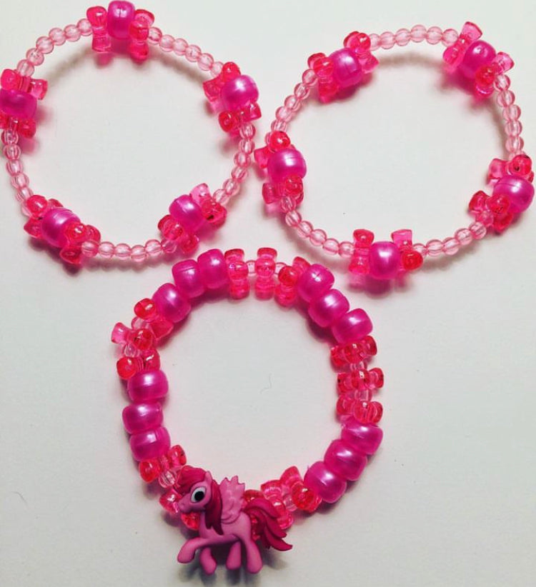 Pink Pegasus - Bracelets - Set