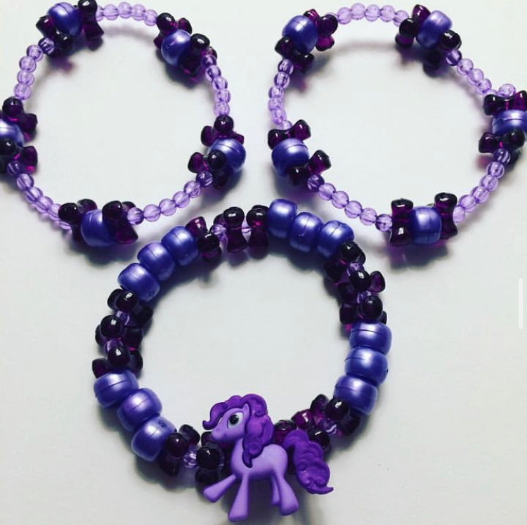 Purple Pony - Bracelets - Set